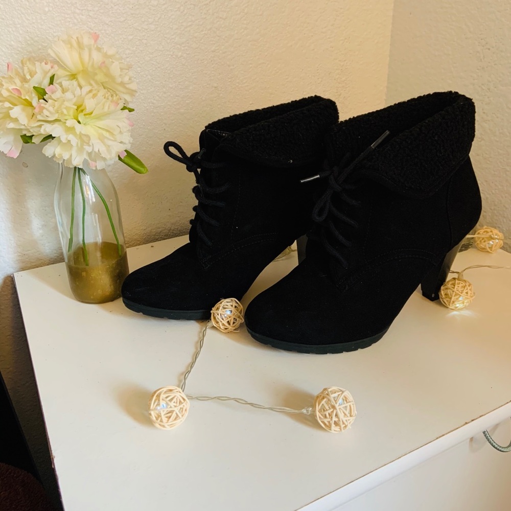Black boots